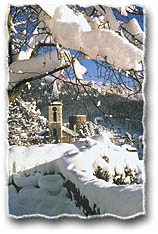 Lindenfels im Winter